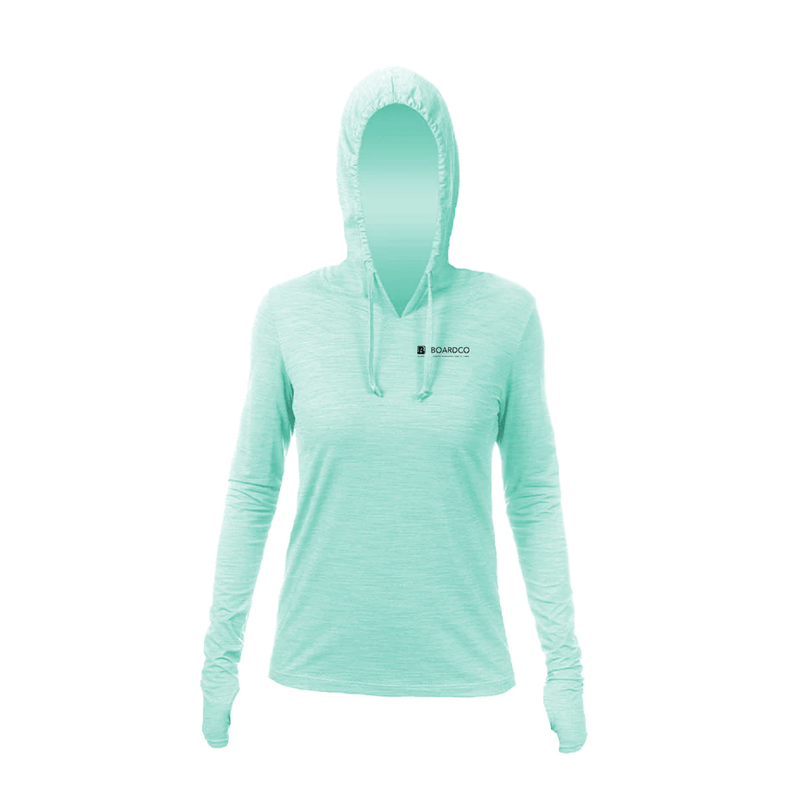 ANETIK BoardCo Breeze Tech Hoody in Seafoam Heathered