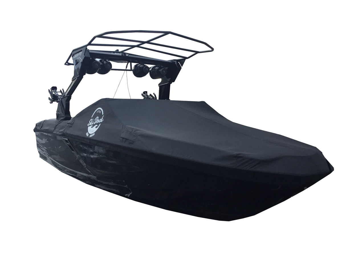 Centruion Ri245 with Preditior Power Tower and vented Windshield Cinch Cover - BoardCo