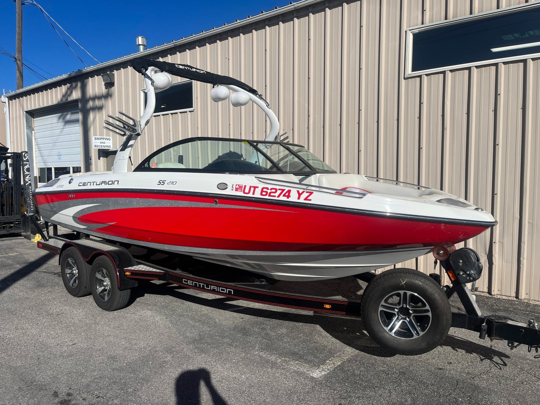 Centurion SS210 With Battle Tower and Roswell Bimini - BoardCo