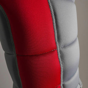 Follow Corp Mens Comp Wake Vest in Light Grey/Red - BoardCo