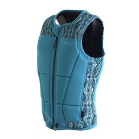 Follow Harmony Ladies Comp Wake Vest in Aqua - BoardCo