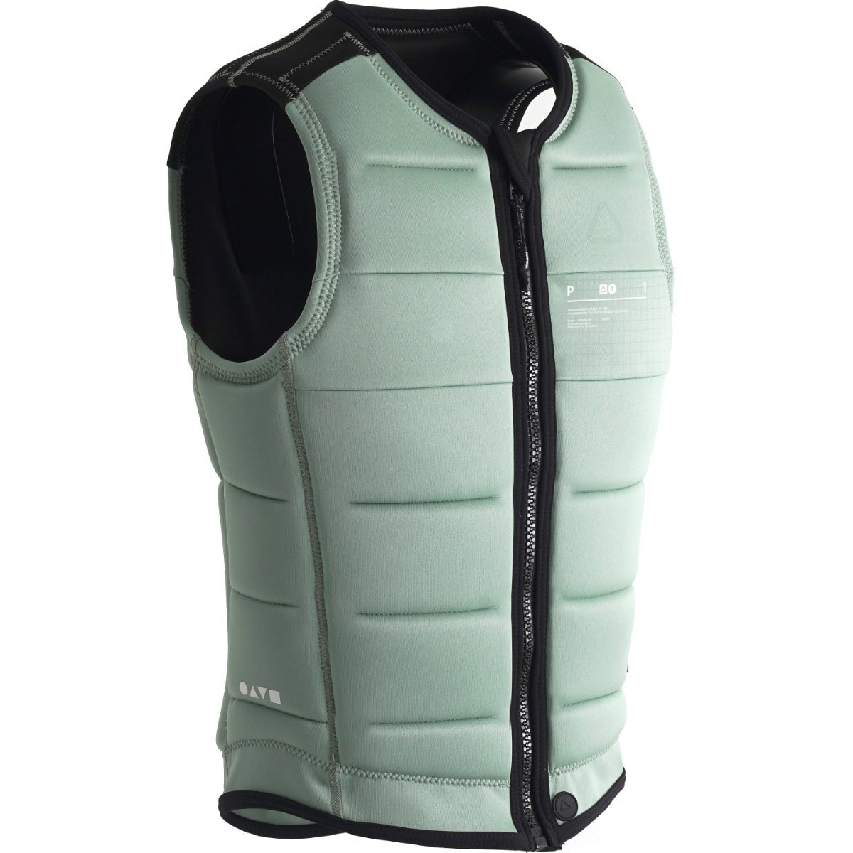 Follow Project One Mens Comp Wake Vest in Mint - BoardCo