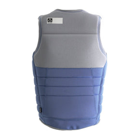 Follow Sovereign Comp Wake Vest in Blue/Grey - BoardCo