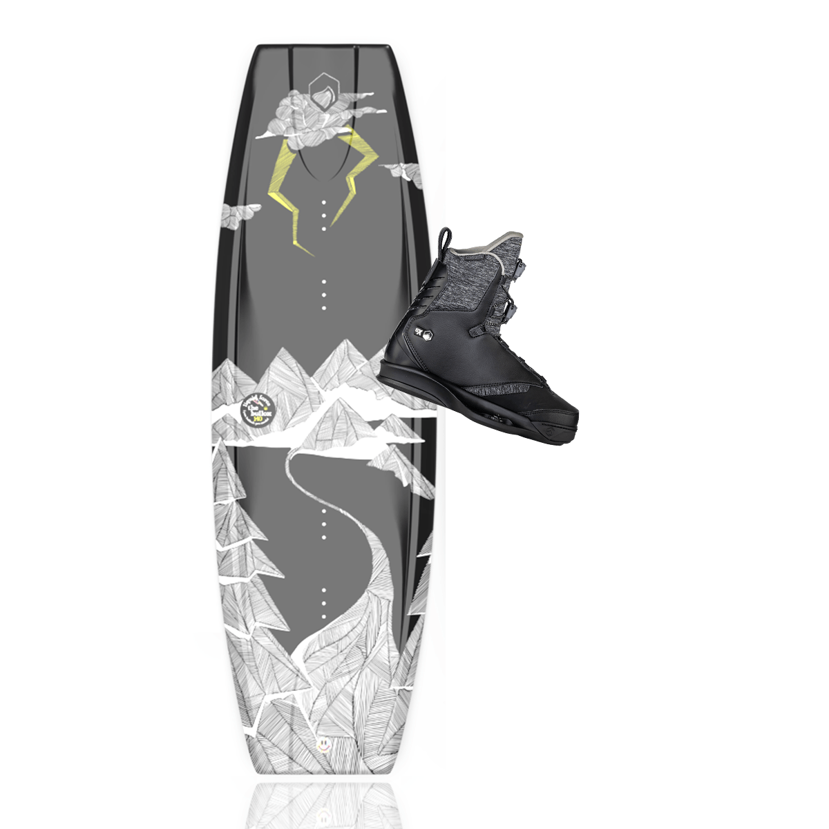 Liquid Force Bullox w/ Tao 6X Wakeboard Package 2023 - BoardCo