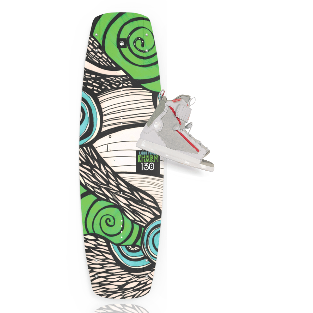 Liquid Force Charm w/ Dream Wakeboard Package 2023 - BoardCo