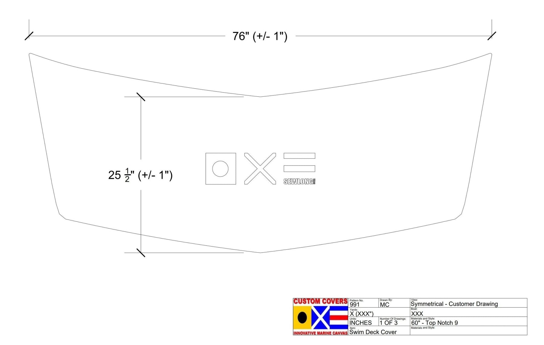 MasterCraft Swim Platform Cover - BoardCo