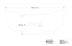 MasterCraft XT & NXT Teak/Fiberglass Swim Platform Cover - BoardCo