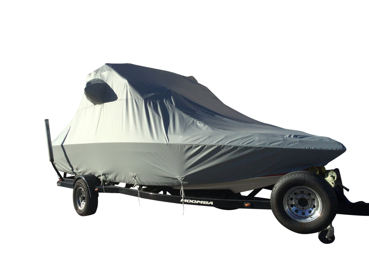 Moomba Mobius LS with Rat-A-Cage Gen 3 Tower and FCT Bimini Double Up Storage Cover - BoardCo