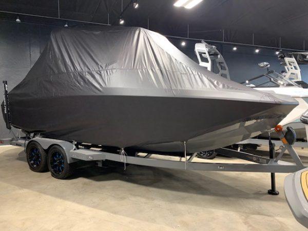 Nautique G23 Actuated with Factory Bimini Double Up Storage Cover - BoardCo