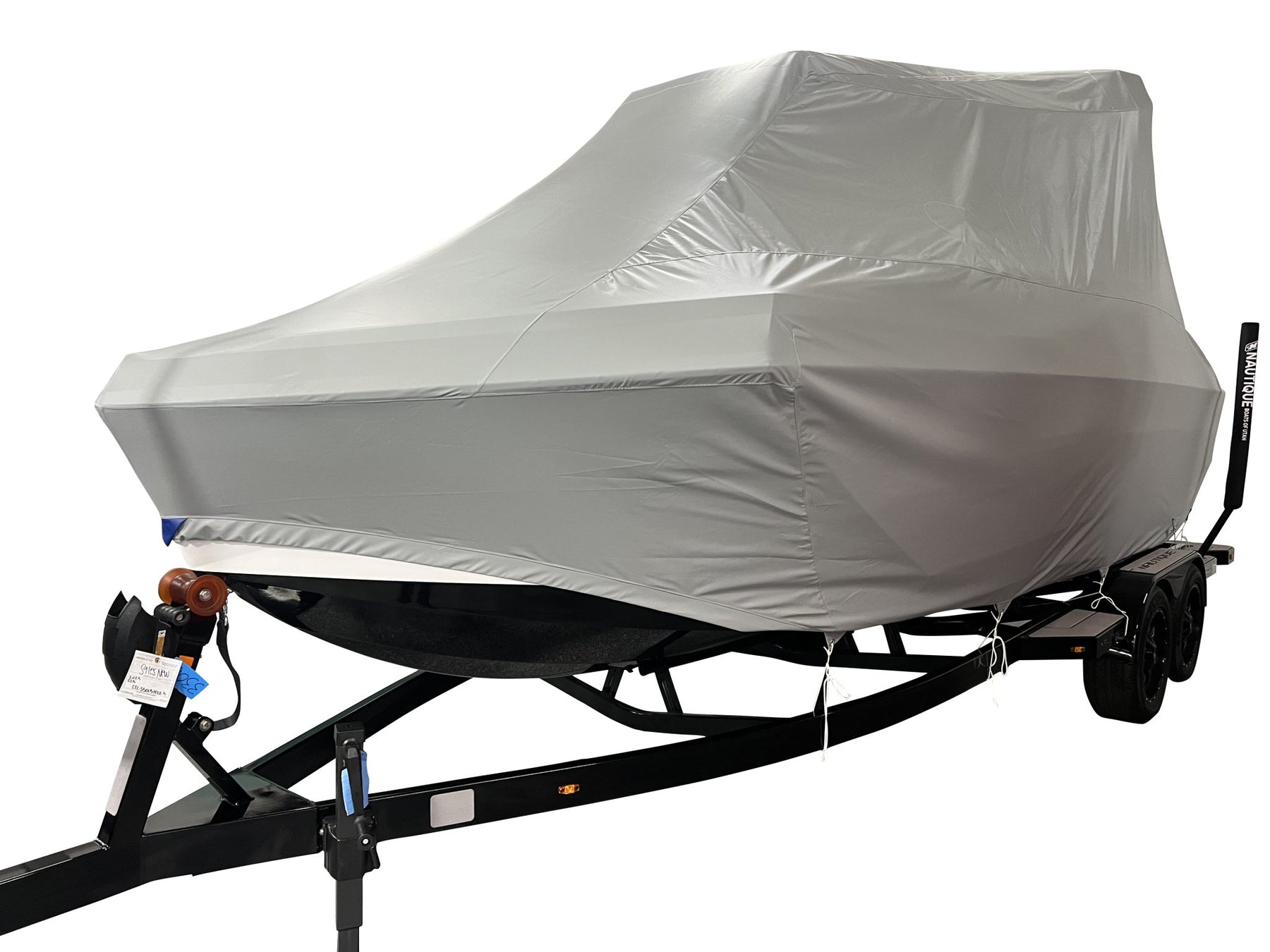 Nautique S23 with Flight Control Tower and Factory Bimini Double Up Storage Cover - BoardCo