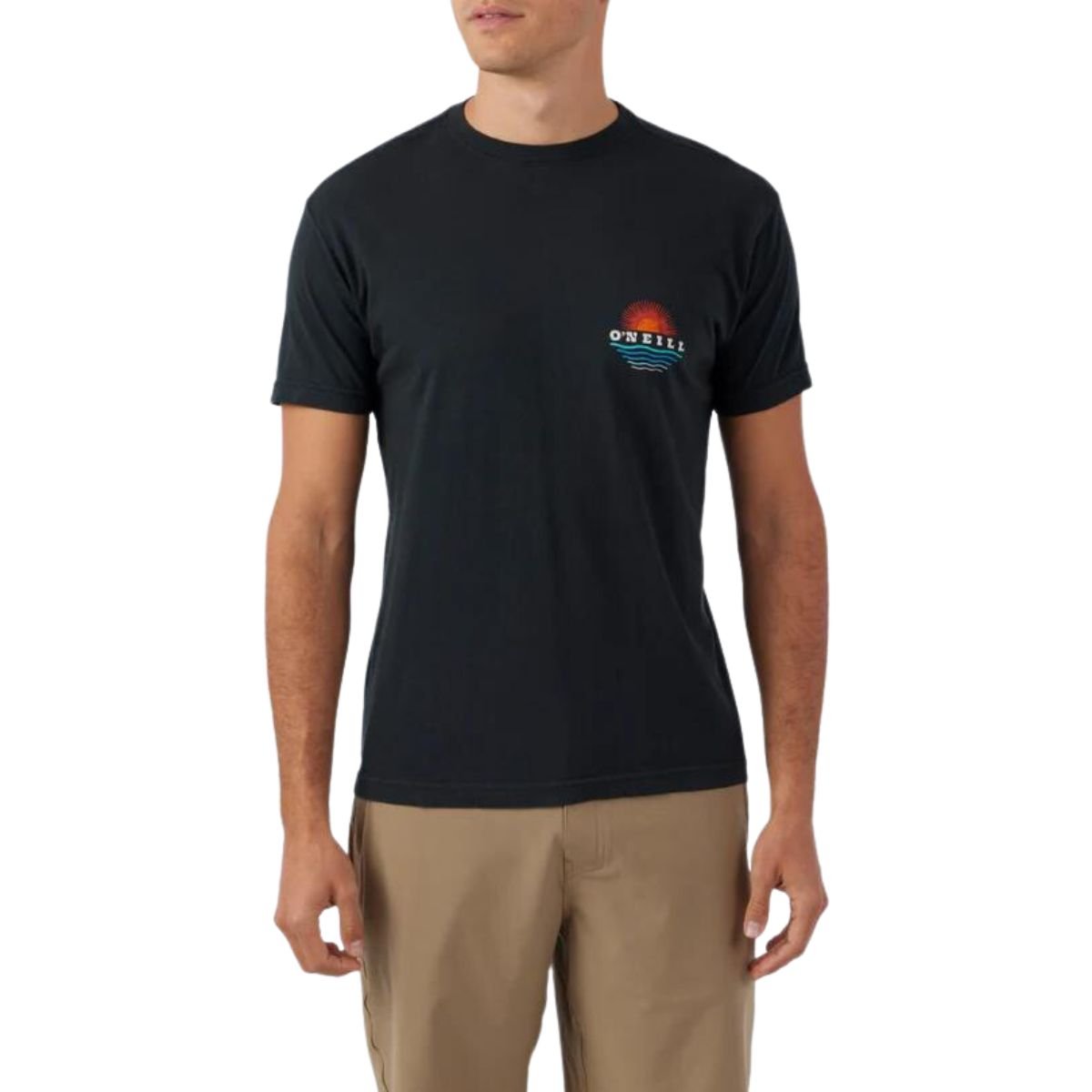 O'Neill Above & Below Tee in Dark Charcoal - BoardCo