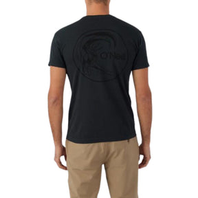 O'Neill OG Circle Surfer Tee in Dark Charcoal - BoardCo