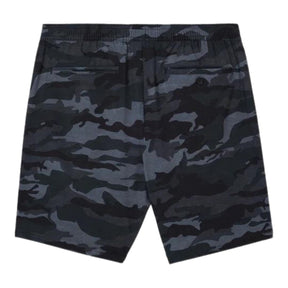 O'Neill Reserve E-Waist 18" Hybrid Shorts in Black Camo - BoardCo