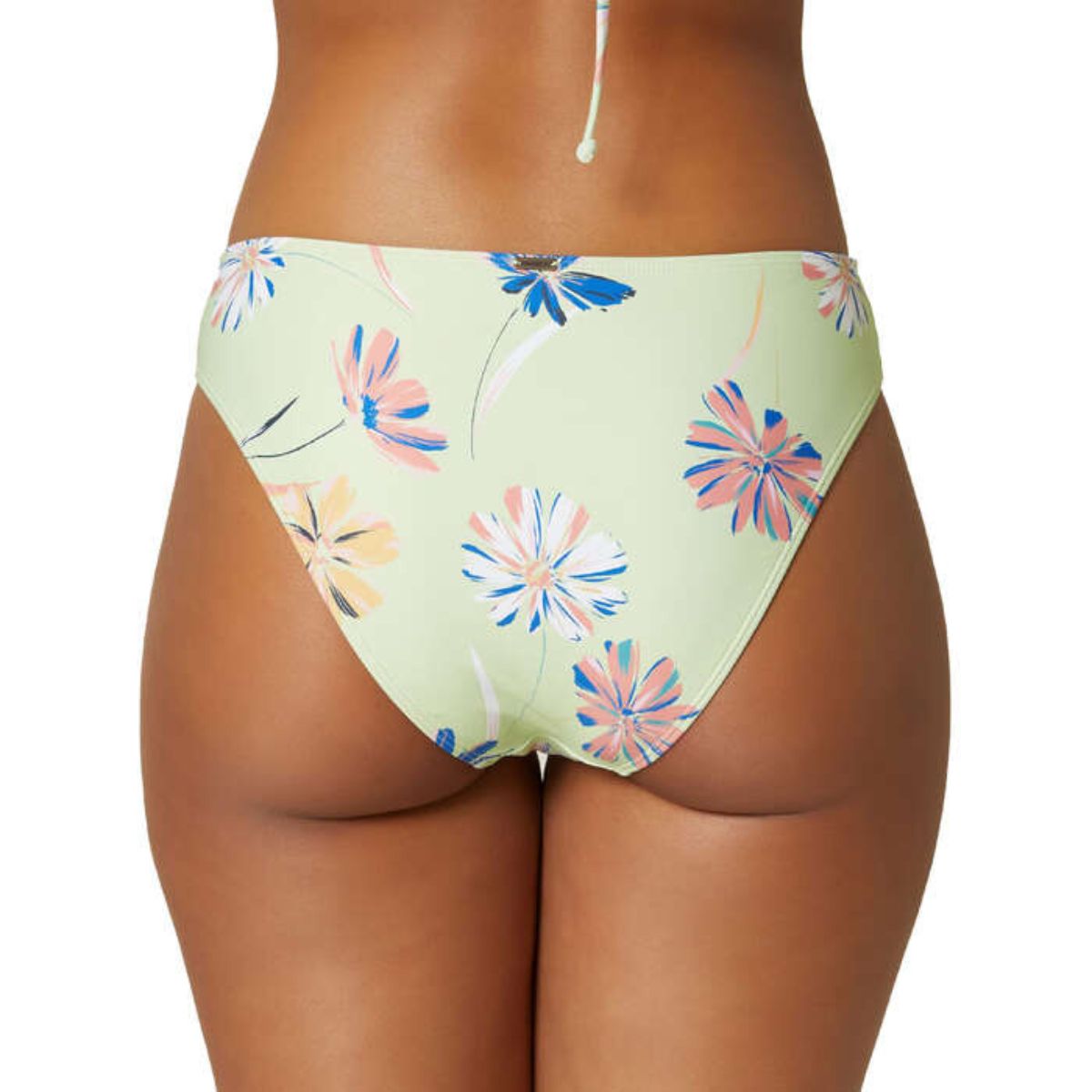 O'Neill Sandys Brook Floral Revo Bikini Bottom in Mint - BoardCo