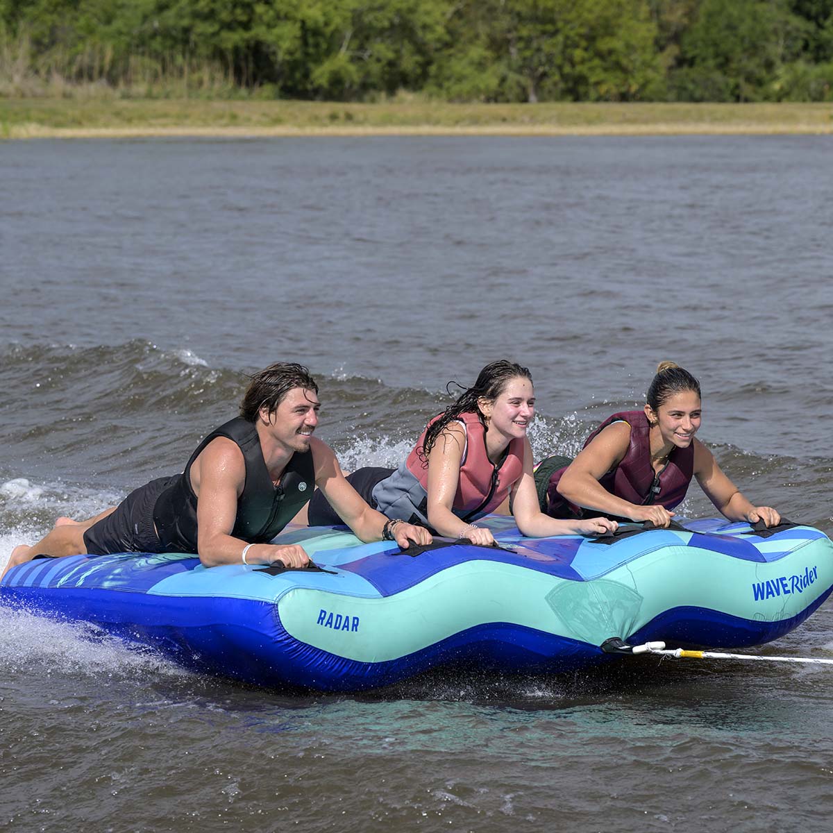 Radar Wave Rider 3 Person Tube in Ocean Dream - BoardCo