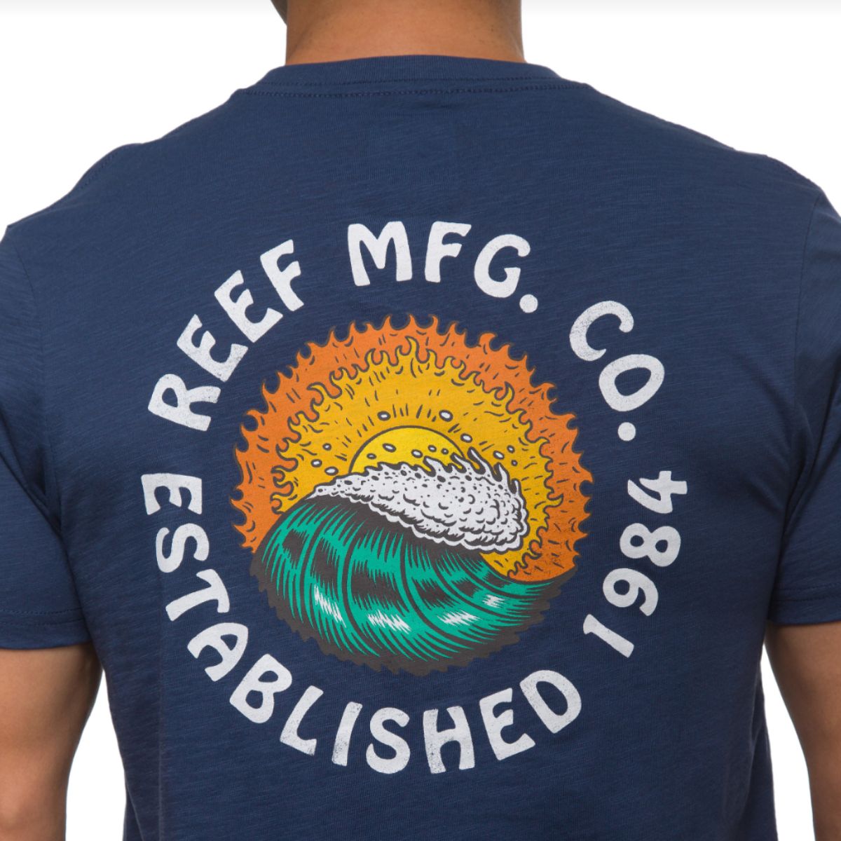 Reef Court Men's Tee in Insignia Blue - BoardCo