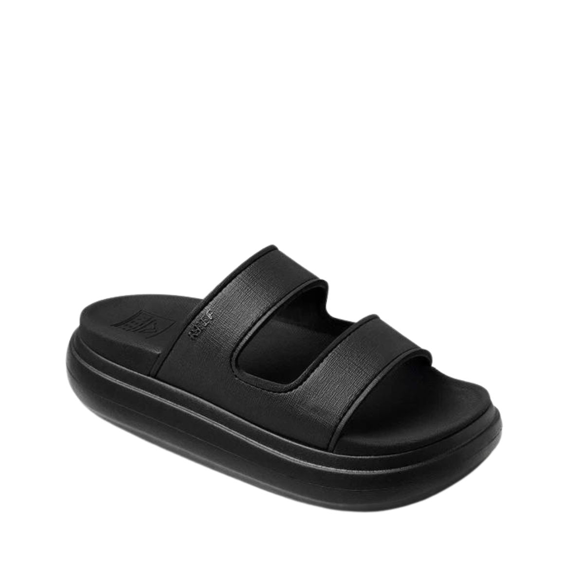 Reef Cushion Bondi 2 Bar Women's Sandal in Black - BoardCo