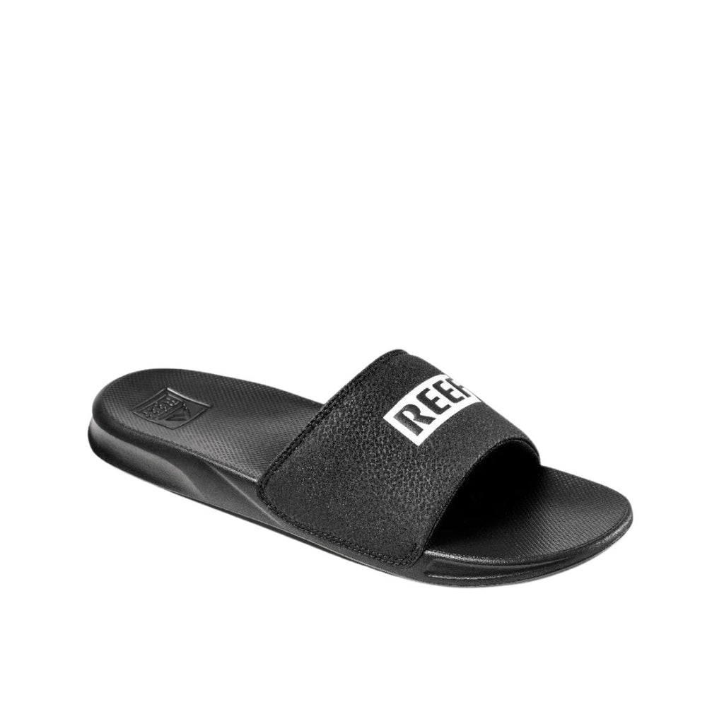 Reef One Slide Men s Sandal in Black White