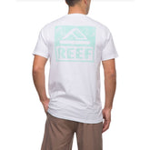 Reef Wellie Graphic Short Sleeve Tee in Bright White - BoardCo