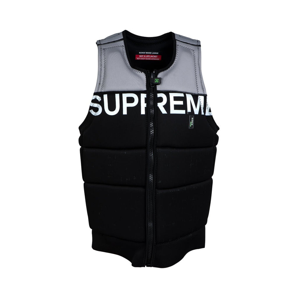 Ronix Supreme Comp Wake Vest in Black / Grey