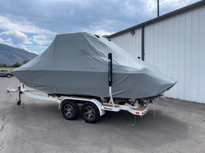 Supreme S220 with Battle and FCT Bimini Double Up Storage Cover - BoardCo